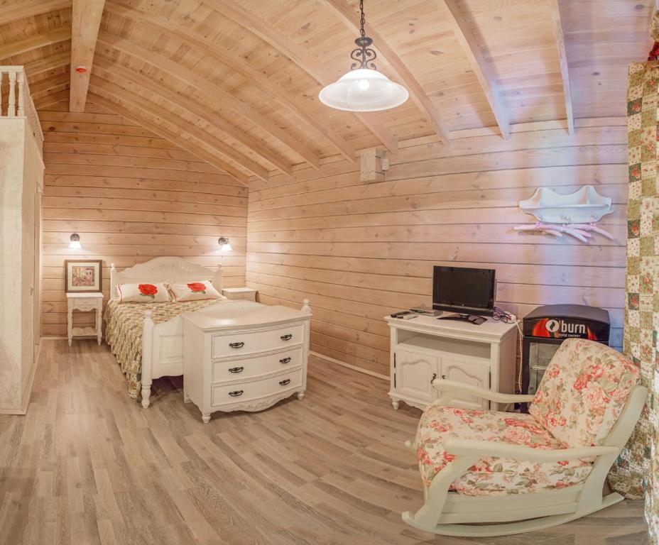 Pastoral Glamping Hotell Velikij Les Rom bilde